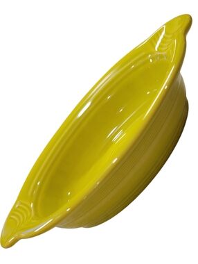 Fiesta 9 1/8 Inch Oval Individual Casserole 13 OZ  LEMONGRASS